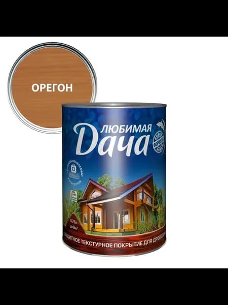 Защитно-декоративное покрытие для дерева, орегон 0.75 л