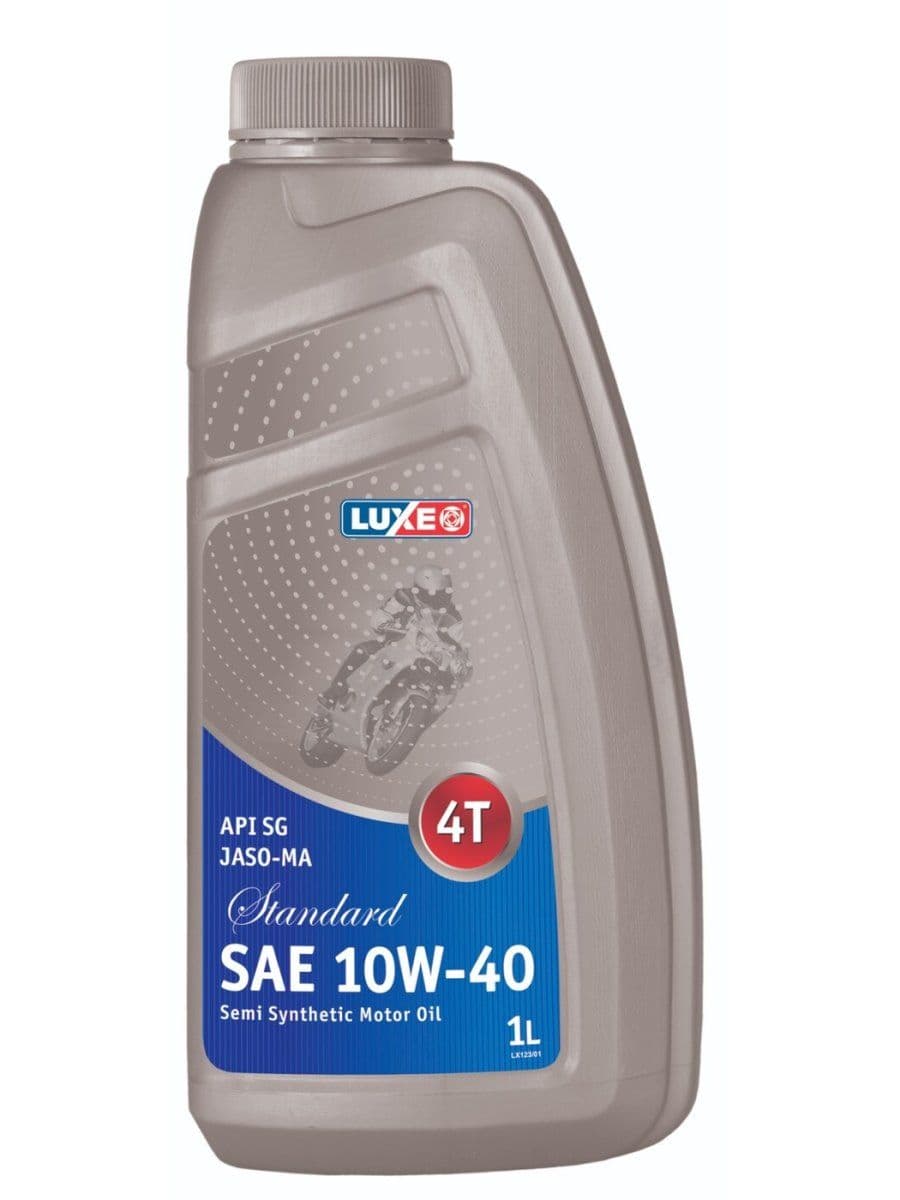 luxe SG JASO-MA Standard 4Т 10W-40 Масло моторное, Полусинтетическое, 1.001 л