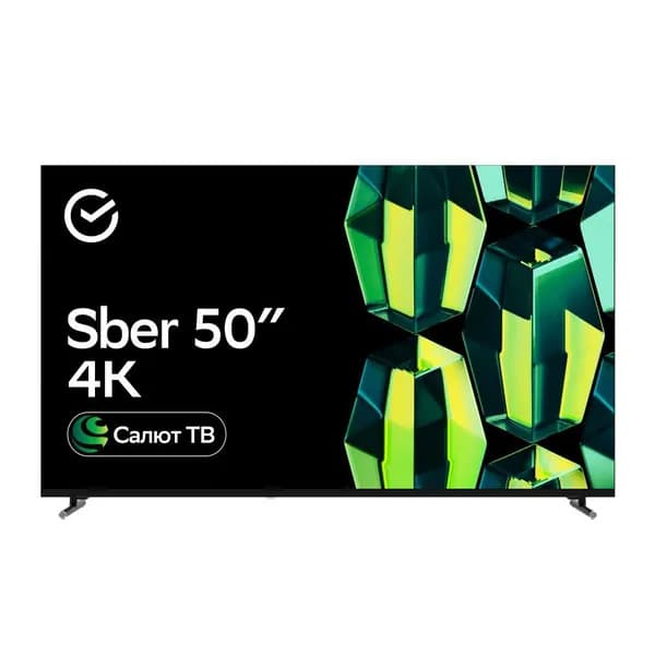 SBER Телевизор SDX-50U4139 50″, черный