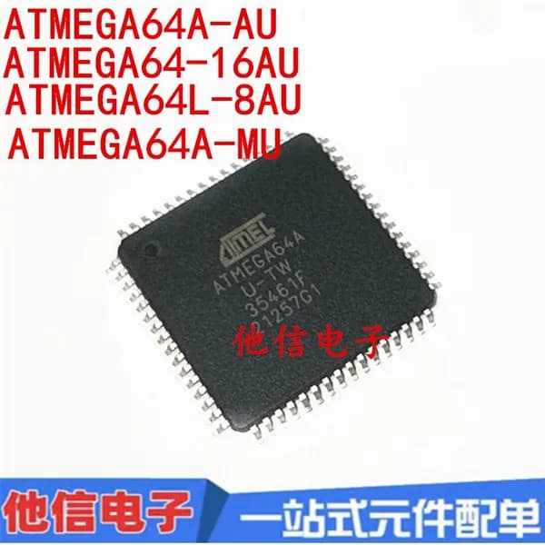 1шт/лот ATMEGA64A-AU ATMEGA64-16AU 64L-8AU ATMEGA64A-MU QFN64 ic чип Электронные компоненты BOM Si Tai&SH