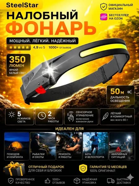 Налобный фонарь