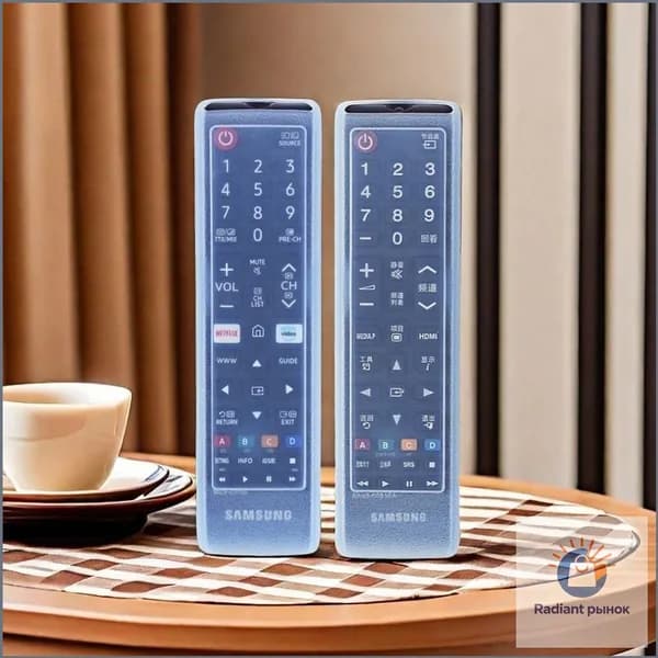 Качественный силиконовый чехол для пульта Samsung BN59, защита обеспечена