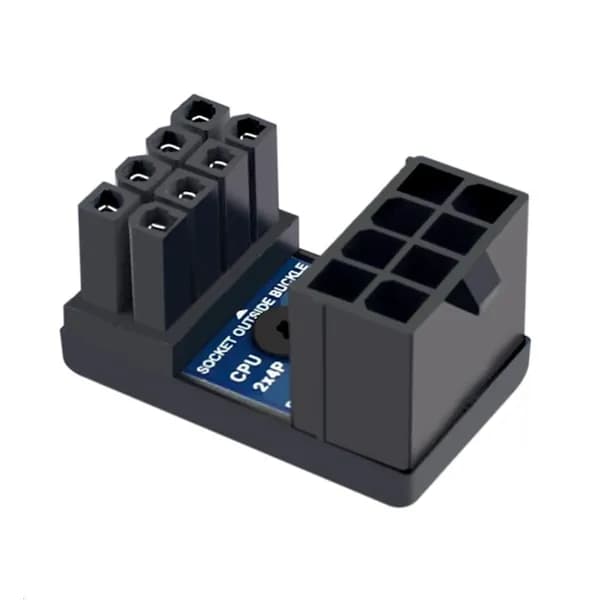 Адаптер питания 8Pin для настольного CPU с поворотом на 180 градусов, - PH310B