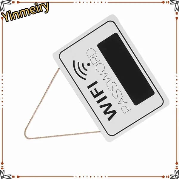 Знак с паролем Wi-Fi