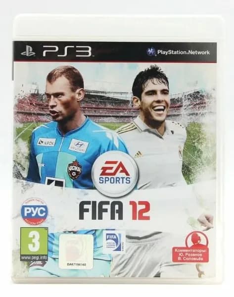 Видеоигра Fifa 12 для PS3
