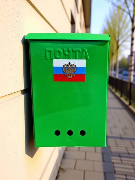 Почтовый ящик Герб без замка