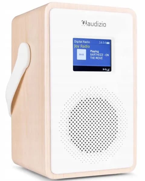 Радиоприемник на батарейках FM DAB+ BT Audizio Modena,белый