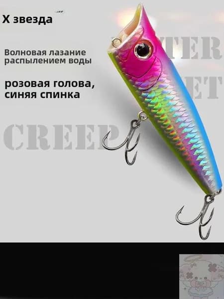 Сплэш-поппер - воблер для поверхностной ловли