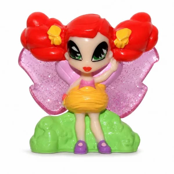 Фигурка PopPixie Caramel Kinder Surprise 2011, мини-фея Winx Club / Rainbow, коллекционная фигурка