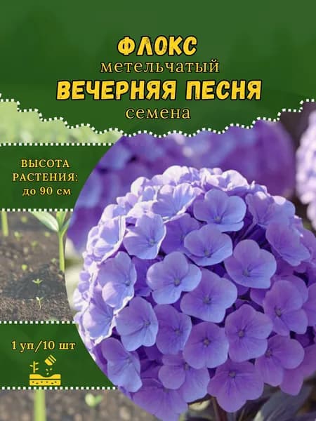 Флокс "Вечерняя Песня" семена, 1 пачка