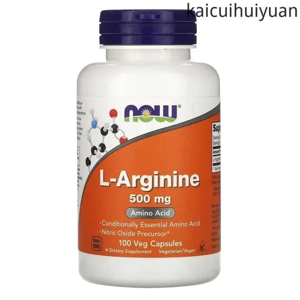 NOW L-Arginine 500 мг 100 капсул, Л-Аргинин (улучшает кровообращение)