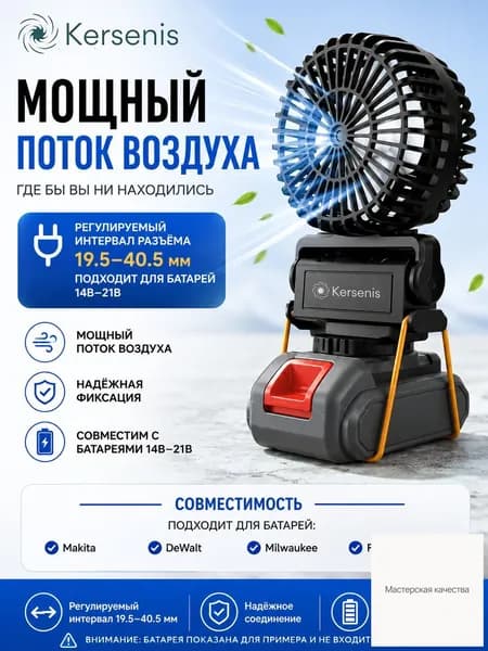 Вентилятор автомобильный, арт. F03, 15 Вт