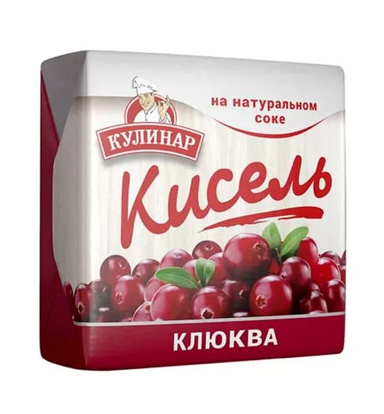 Кулинар Кисель Клюква, 220 г