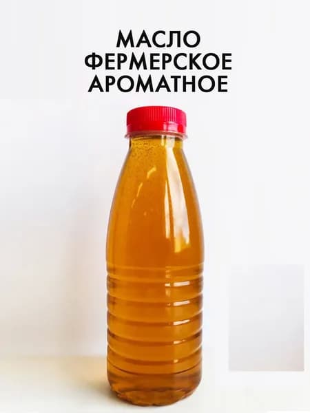 Масло подсолнечное ароматное нерафинированное