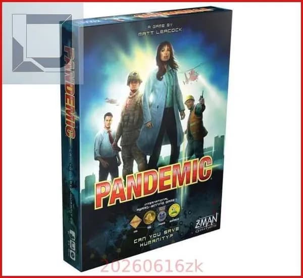 "Пандемия"/Настольная игра/Приключенческая кооперативная игра для взрослых и детей от 8 лет/Стиль Жизни