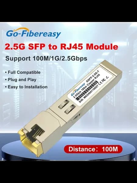 Медный оптический модуль 2.5G SFP-RJ45 For HORA