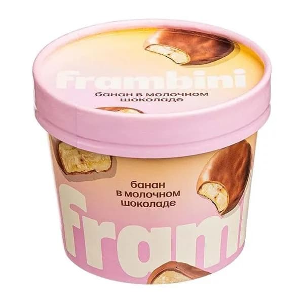 Банан в молочном шоколаде быстрозамороженный Frambini 130г