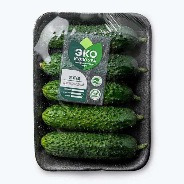 Огурец короткоплодный бугорчатый Эко-Культура 450 г