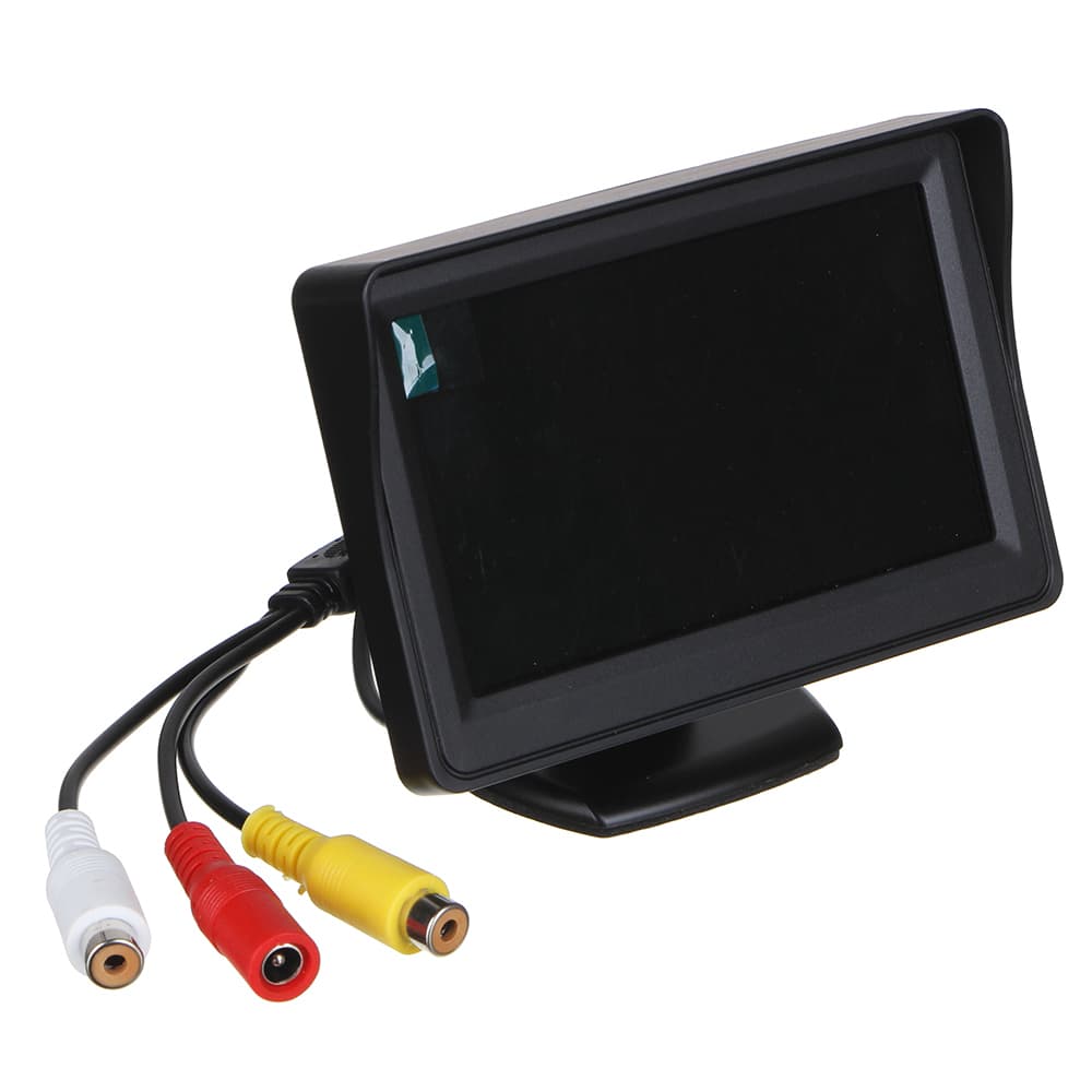 Монитор автомобильный заднего вида LEDNOVA 12W, 4.3", 12v, жк-дисплей, TFT, 480 на 272 mp