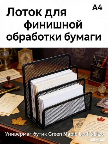 Лоток-органайзер для бумаг вертикальный Attache, для формата А4, 173 мм