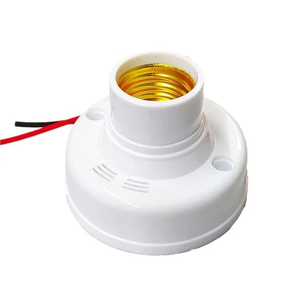 Адаптер-датчик звука и света E27, - 1pc