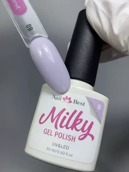 Гель-лак для ногтей Milky Gel Polish 09, 10 мл