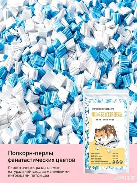 Наполнитель для хомяков, кукурузные хлопья, бумажные гранулы, впитывающие воду, пылеуловители, дышащие