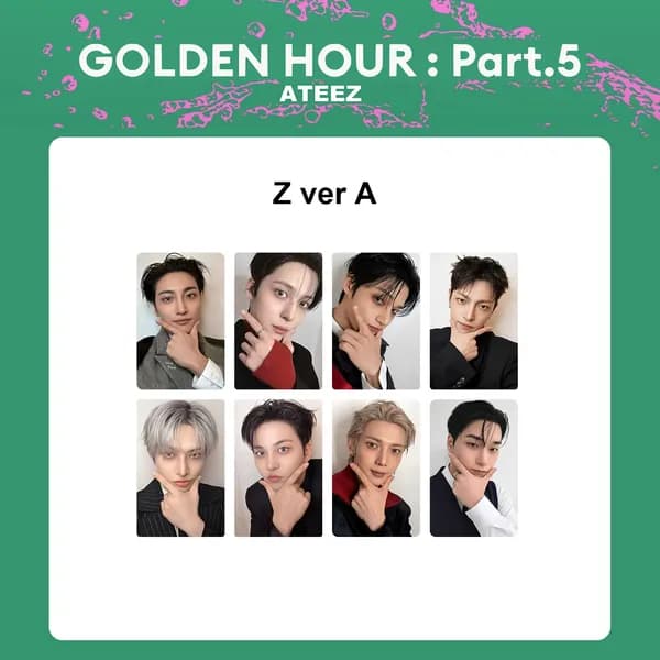Карточки ATEEZ кпоп картыКоллекционная карточка 54 * 86 мм 8 шт