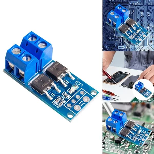 Модуль управления триггерным переключателем с MOSFET-транзисторами, 5 36 В постоянного тока, 400 Вт