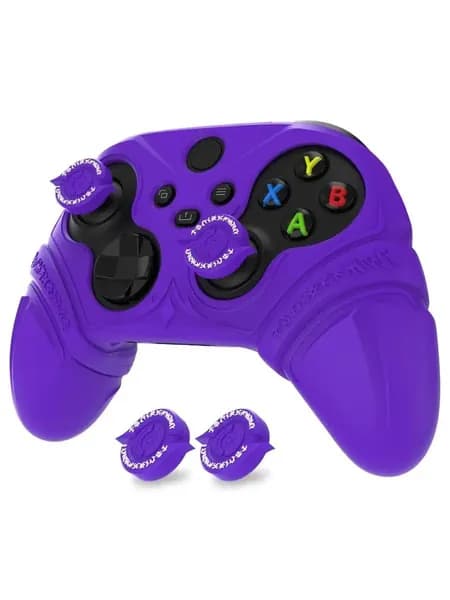 PlayVital силиконовый чехол для геймпада Xbox Series X/S Runes Edition, противоскользящий, с накладками на стики, фиолетовый