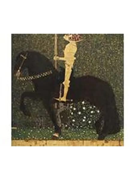Zhyaunz Der goldene Ritter 5D Diamond Painting Набор для рисования, росписи 30x40см