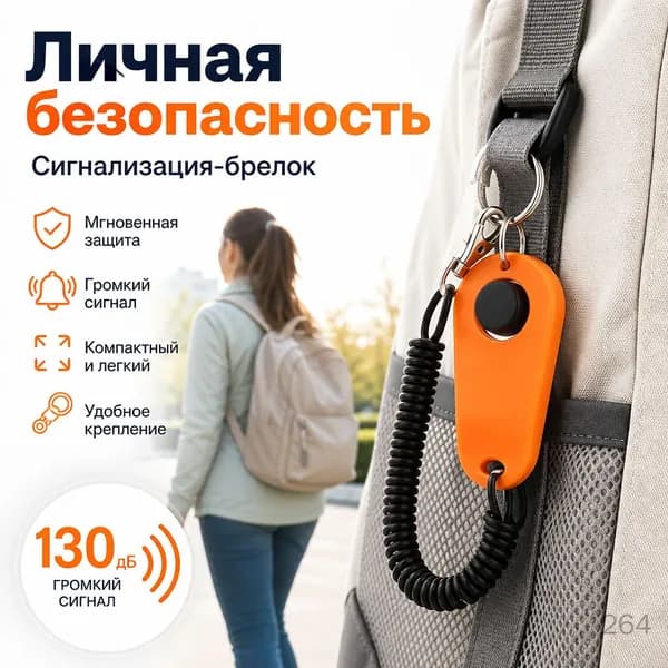 Кольцо-кликер звуковое для дрессировки кошек и собак