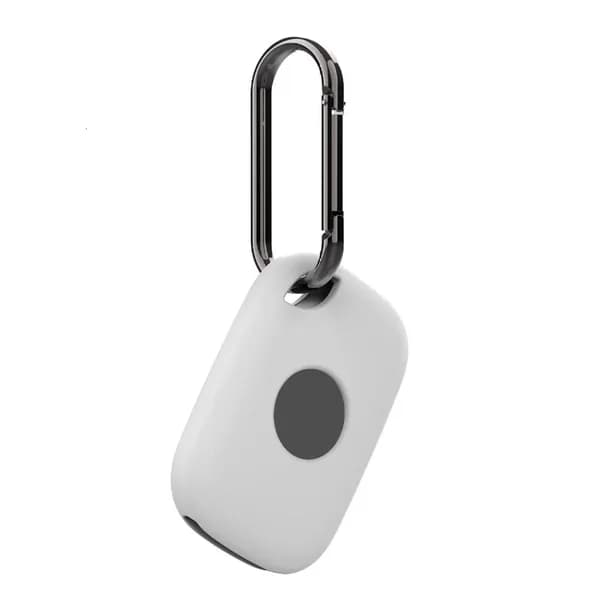 Силиконовый чехол для Tile Life 360 2024, защита от царапин, Белый