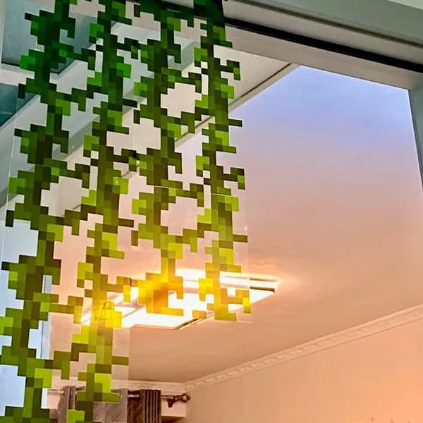 Майнкрафт/minecraft Оконная статическая паста является самоклеящейся и не оставляет клея