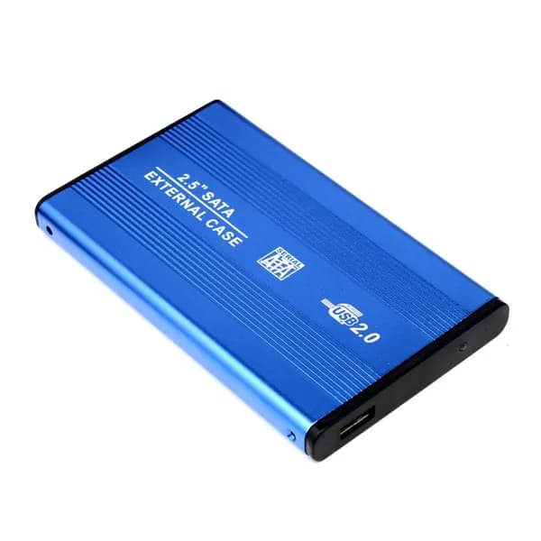 Компьютерный корпус Внешний корпус для HDD/SSD 2.5 USB 2.0 SATA, разноцветный (Does not apply)