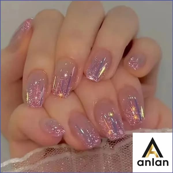 Накладные ногти с дизайном ( 24 типсы + клей )