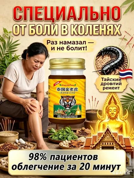Мазь для суставов от боли в коленях обезболивающий крем
