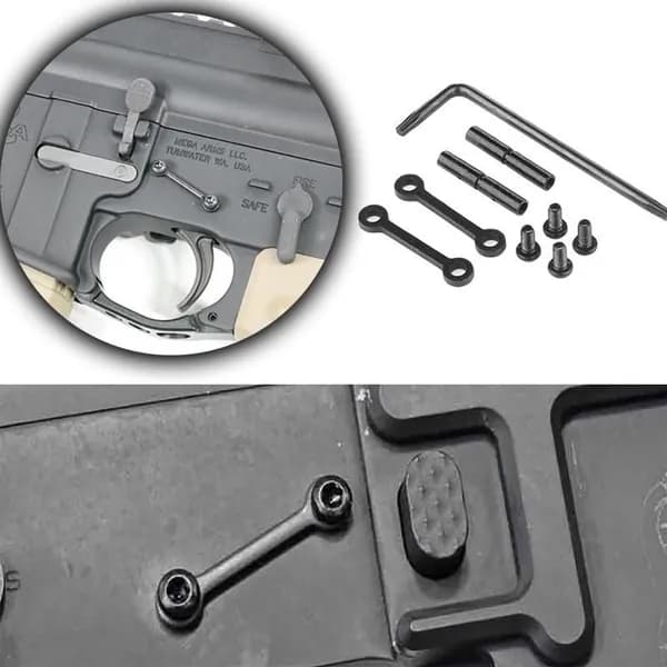 Airsoft M4 M16 gunar 15 Штуцер стальной предохранительный