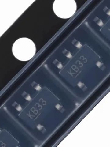 10 шт MIC5205-3.3YM5 SOT23-5, Hадписи код: KB33, Линейный регулятор с фиксированным выходным напряжением 3,3 В (LDO)