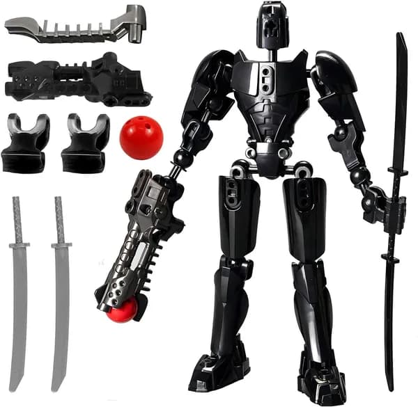 Фигурка Titan 13 Air Bound, многосуставная, подвижная, 3D печать, шарнирный робот Lucky 13, белый, 1 шт. Sunny felsi