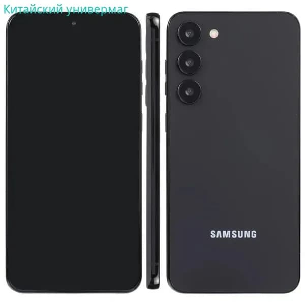 Для Samsung Galaxy S23 5G Черный экран Неработающий фальшивый фиктивный дисплей модель