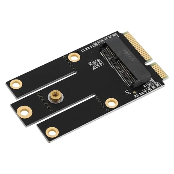Новый адаптер M.2 NGFF - Mini PCI-E (PCIe+USB) для Wi-Fi