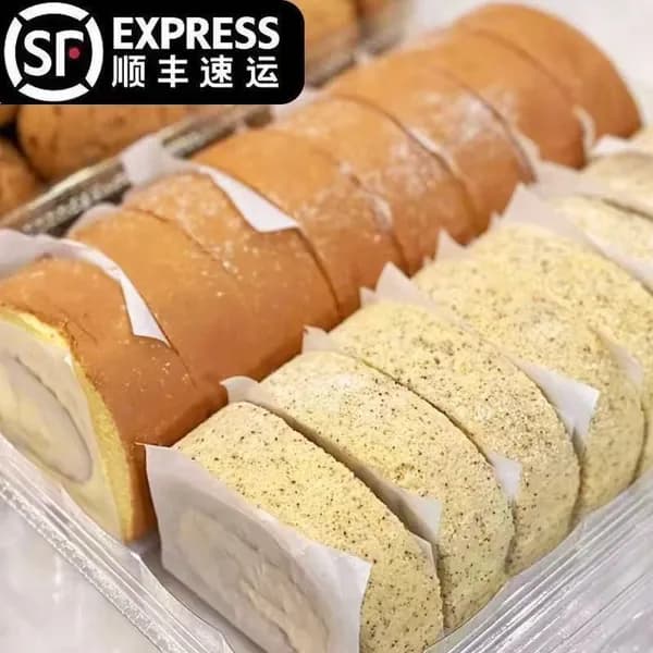 Рулет с маскарпоне, завтрак, десерт, набор ассорти