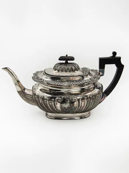 Чайник, 1900 - 1930 год, Англия; мельхиор, серебрение; 1 л.