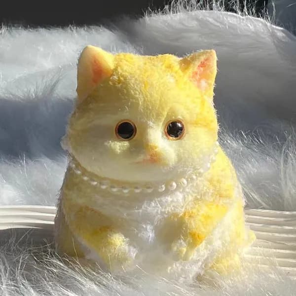 Музыкальные украшения с кошкой