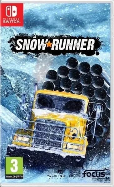 Игра на Картридже SnowRunner (Nintendo Switch,Русская версия)