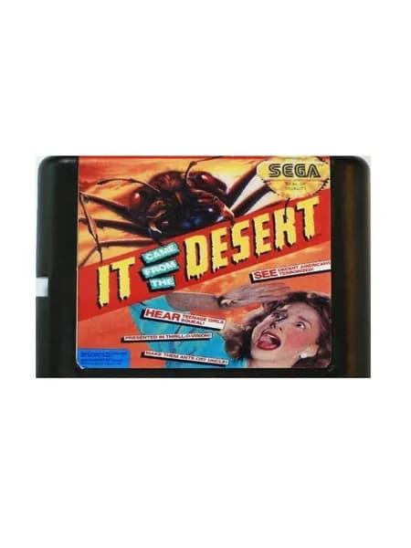 Игровой картридж для приставки 16 bit: IT CAME FROM THE DESERT (без коробки)