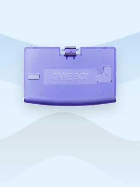 Пластиковая крышка аккумулятора для Game Boy Advance, DB