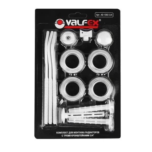 Комплект для монтажа радиаторов Valfex с 3-мя кронштейнами 3/4" 1 штука