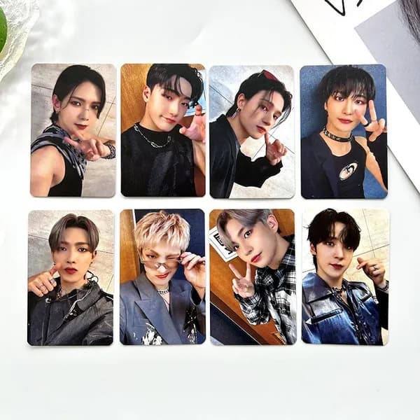 ATEEZ Карточки k-pop карточки коллекционные 54 * 86 мм 8 шт